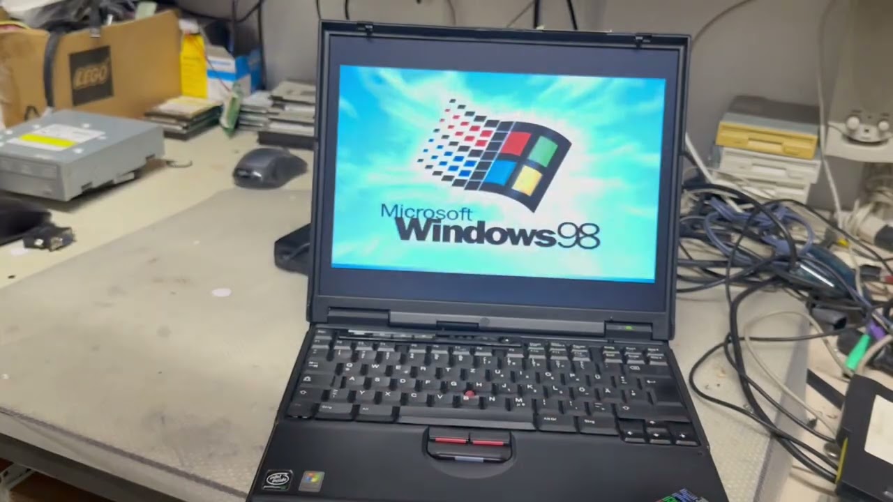 IBM T23 Laptop Problem with Bad Battery and Windows 98 – Solution
