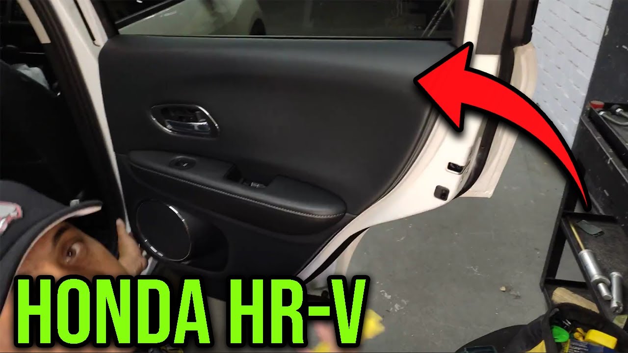 Desmontando e tirando forro de porta da HR V 2021