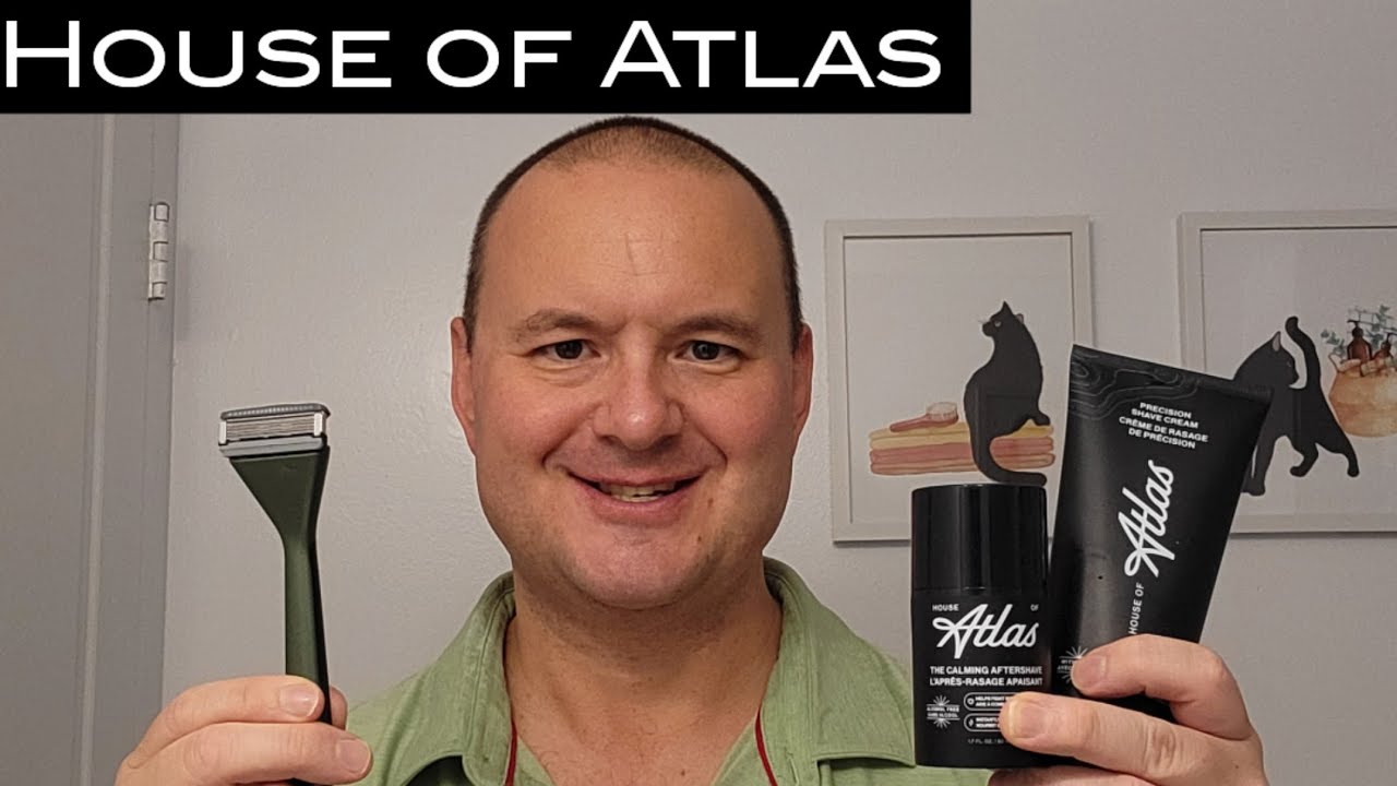Обзор бритвы, крема для бритья и лосьона после бритья House of Atlas