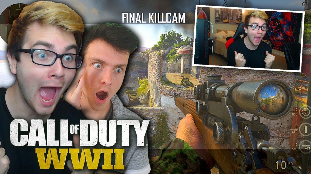 RED HOUSE TRICKSHOTS ON CALL OF DUTY: WW2 (ft. Randumb, Nicks, Formula, Voqz)