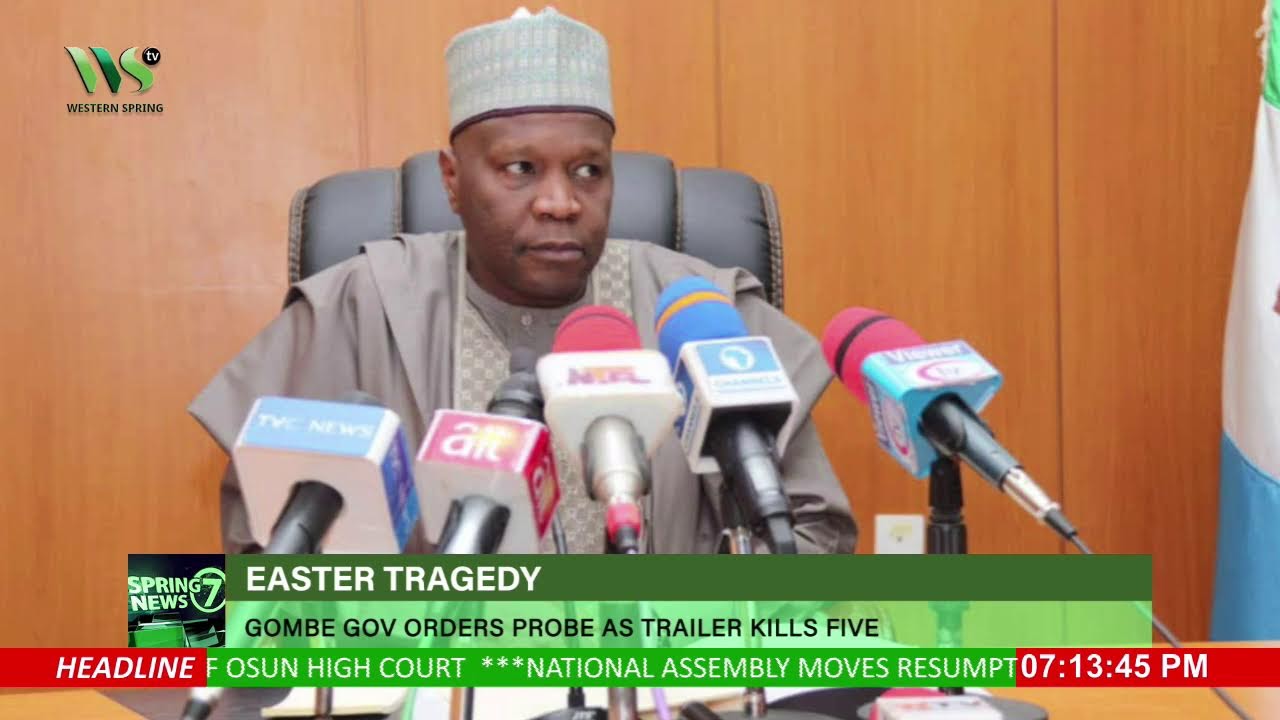 NEWS @ 7: BENUE KILLINGS: NIGERIAN GOVT COMMITTED TO FIGHTING INSECURITY &ndash; RIBADU