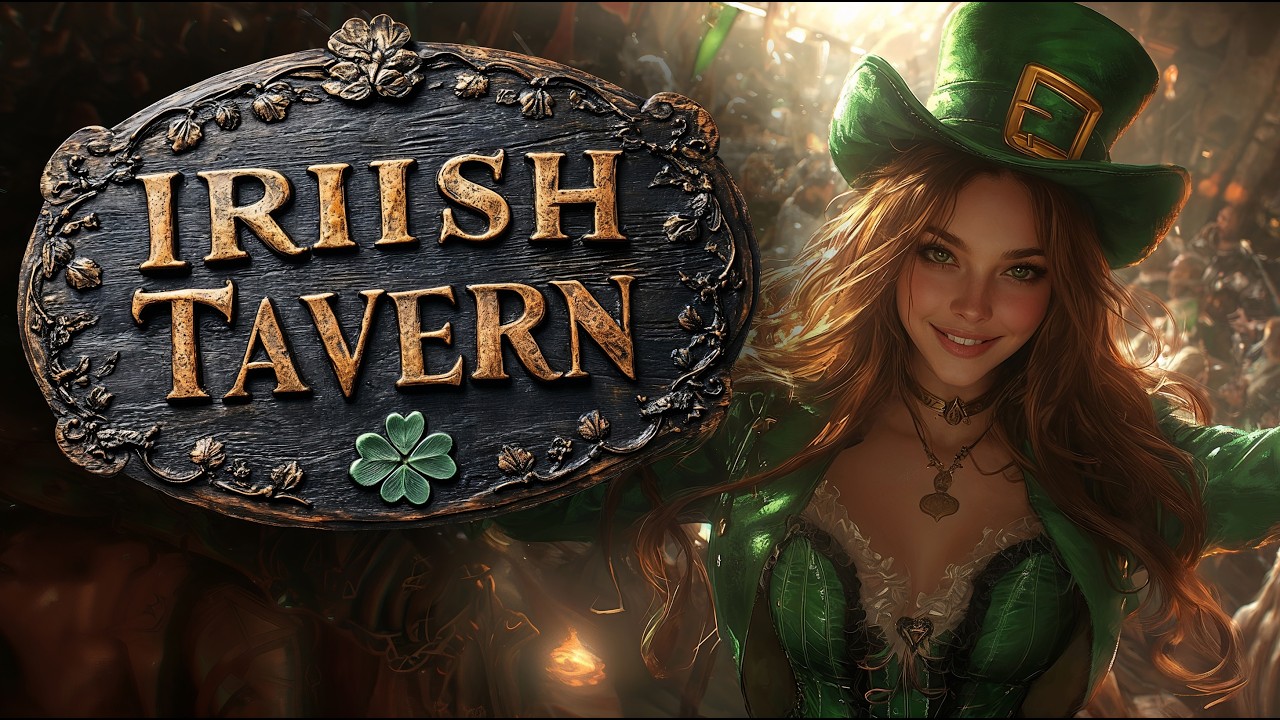 Lively Irish Pub Songs ☘️ St. Patrick’s Tavern Party