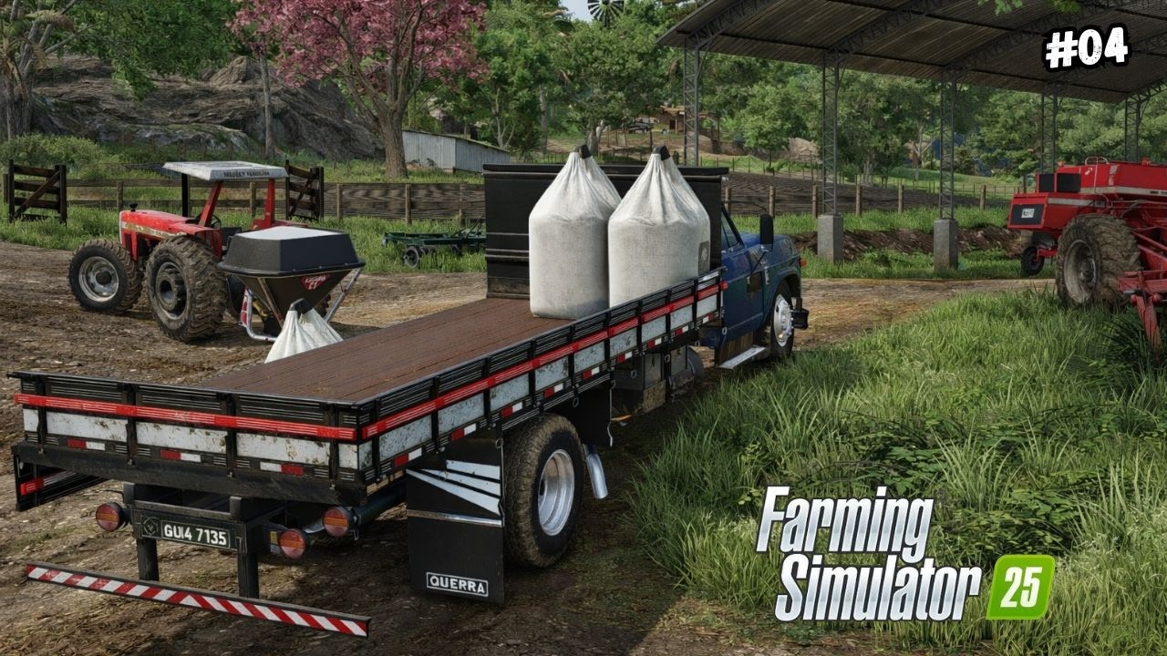 Primeira Carga do nosso Chevrolet D60 | CHEGUEI NO PIRAMBEIRAS | Farming Simulator 25 | Ep 04