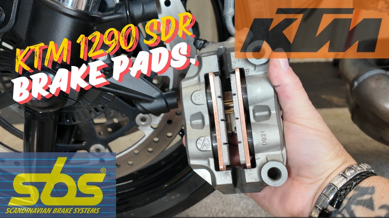 KTM 1290 SDR Brake Pads Worn Out! Time for a Front-End Fix.