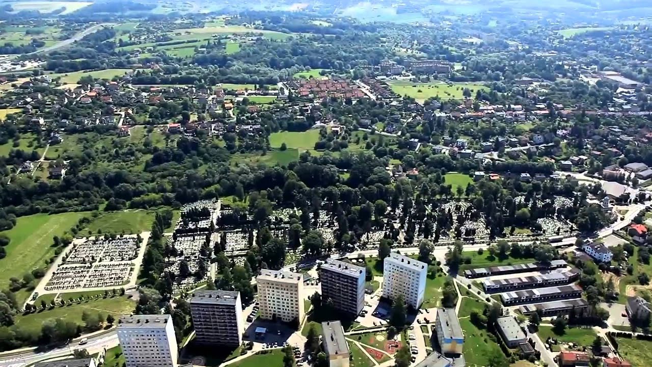 Cieszyn z lotu ptaka