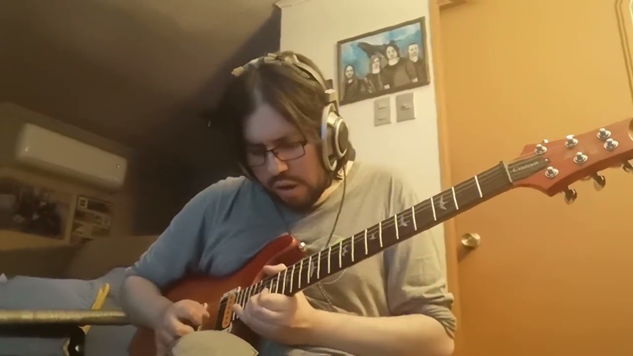 Europe - Superstitious guitar solo cover