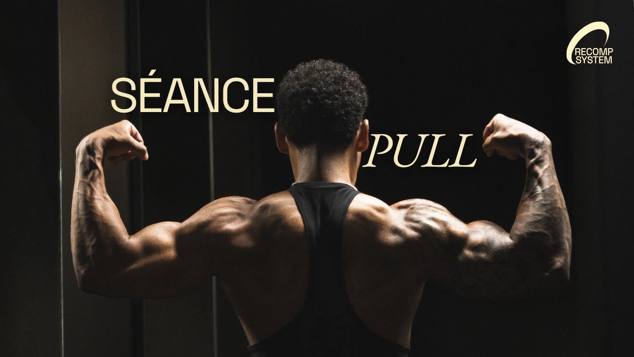Dos large & biceps volumineux.