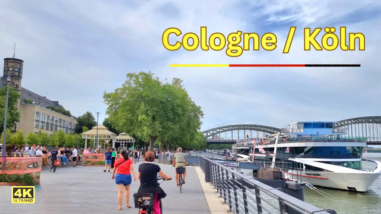 Cologne - Köln, the city everyone should visit one day | Part 2 🇩🇪 🌸 [ 4K 60fps HDR ]