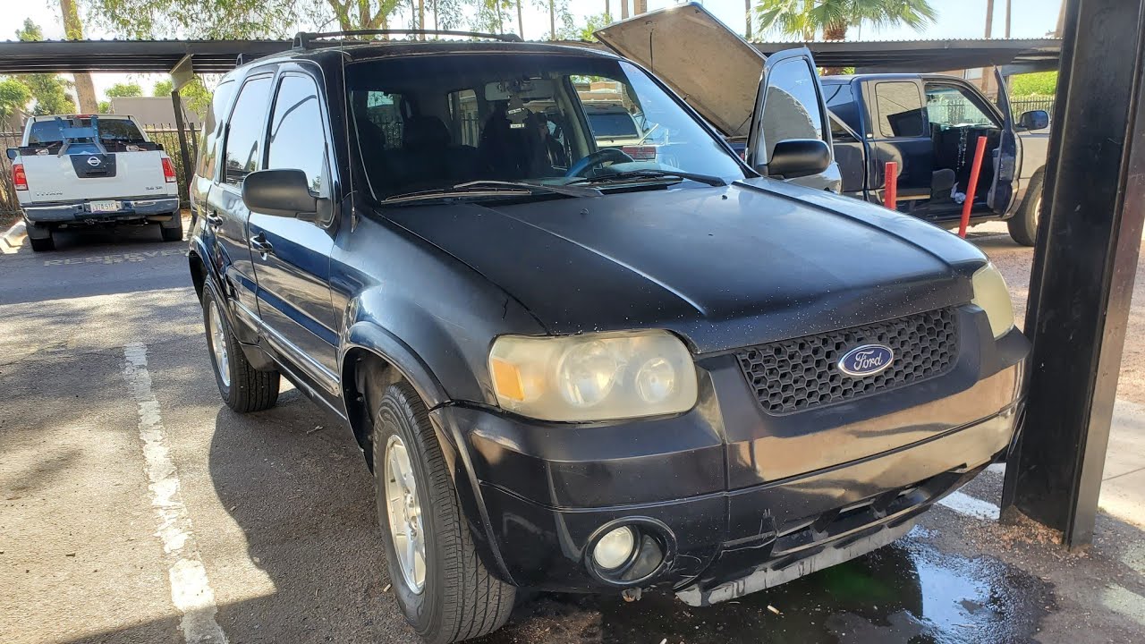 2007 ford escape 3.0 como cambiar el radiador