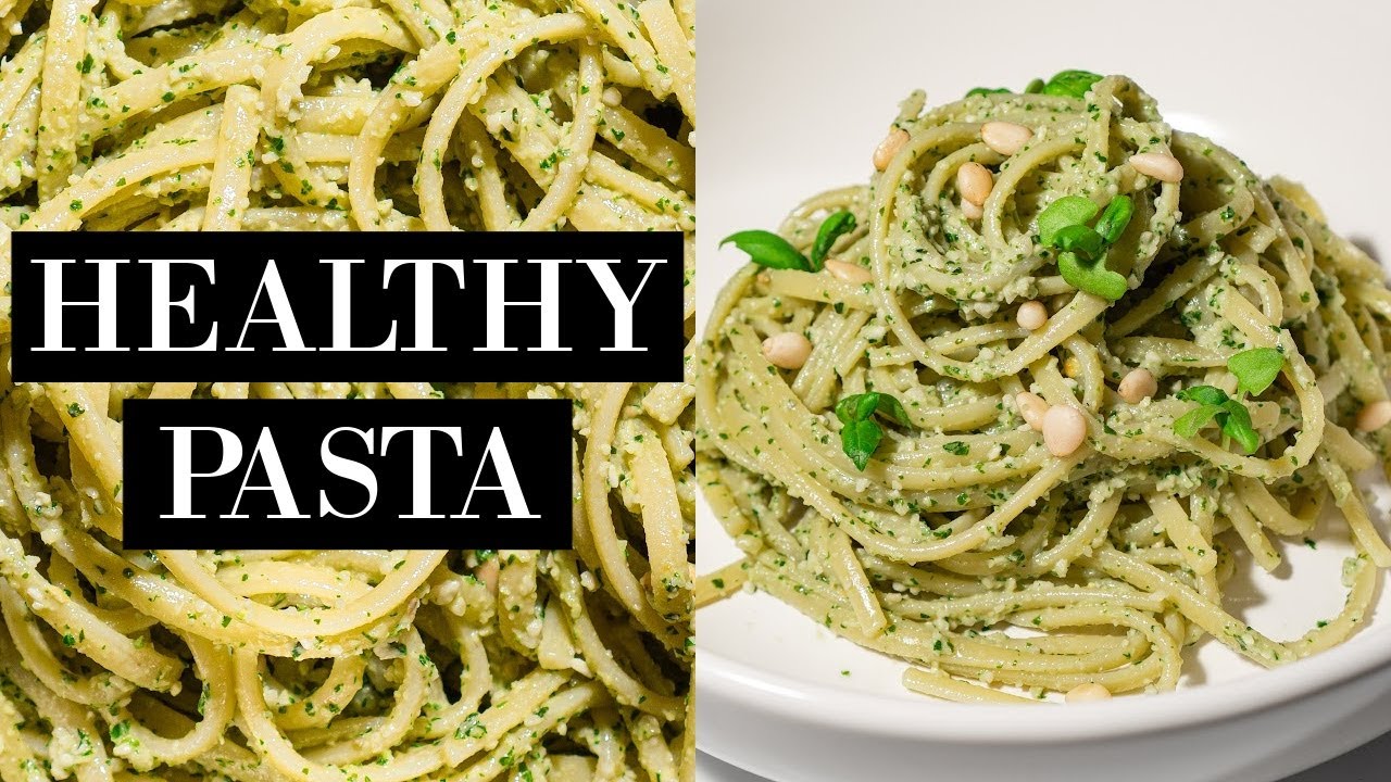 Creamy Pesto Pasta | Healthy, Dairy-Free, Vegan, Oil-Free