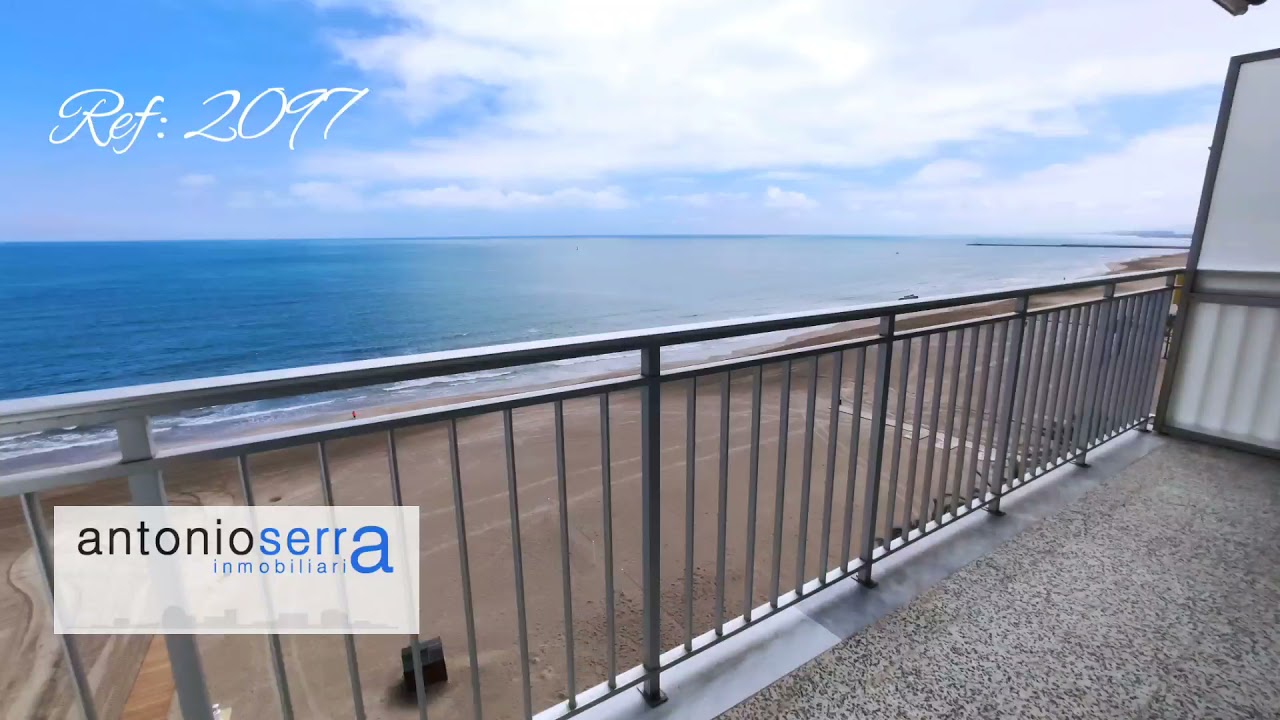REF: 2097    200.000   Venta  apartamento en 1ª línea de playa en Cullera