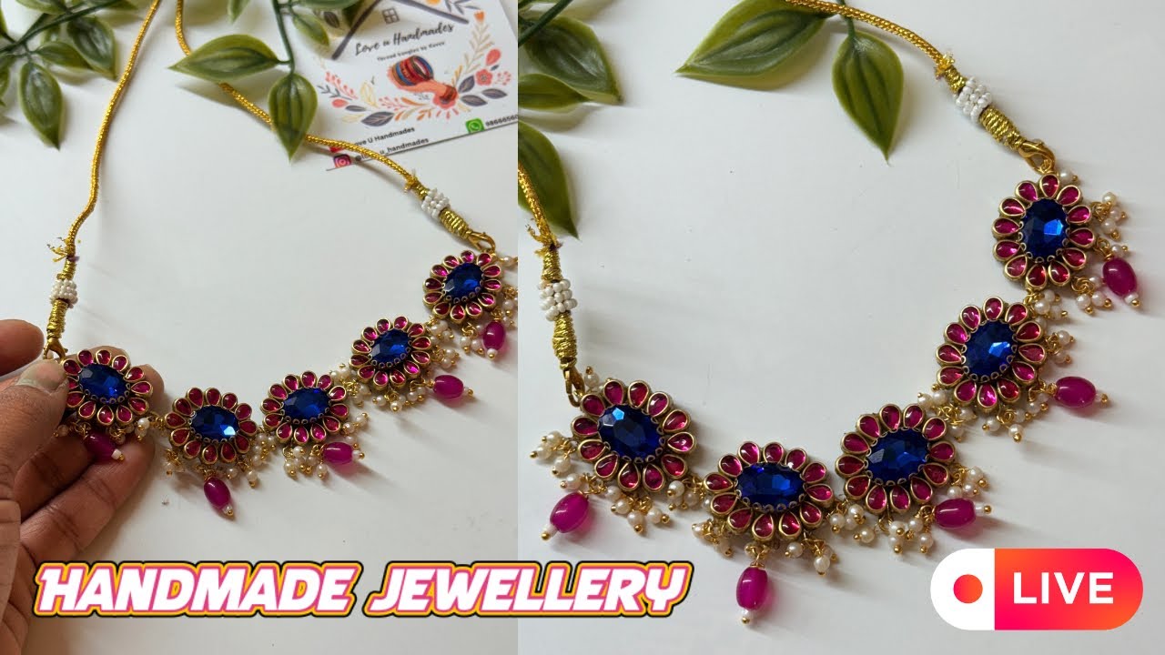 Love u Handmades  is live…Handmade jewellery making ideas at home | silk thread bangles | #jewellery
