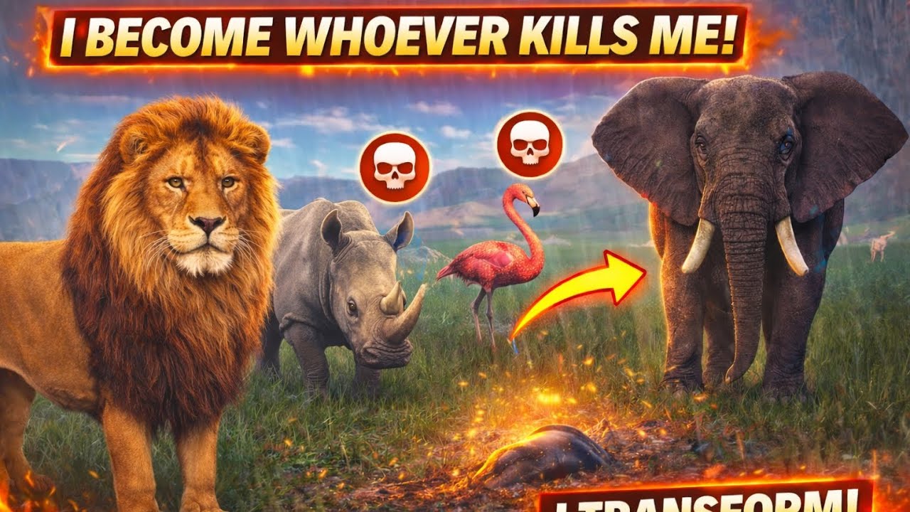 🦁Every Animal That KILLS Me… I Become It (PART 4) 😱