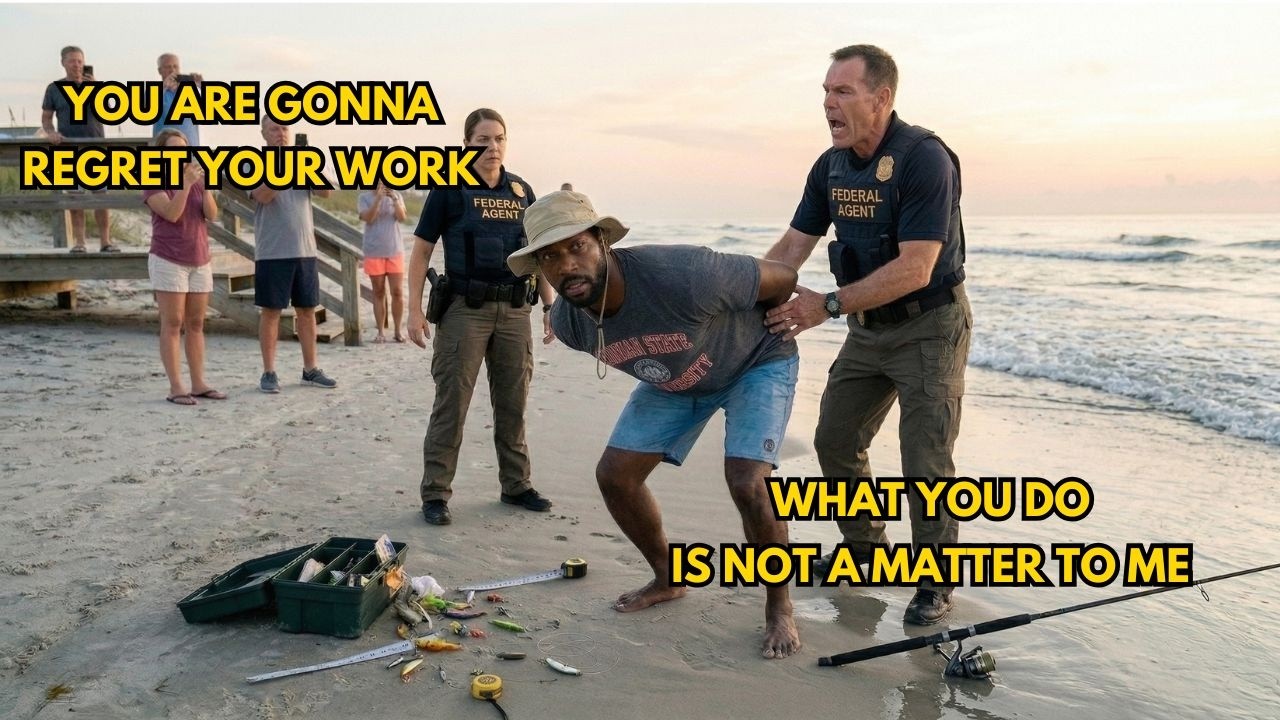 Federal Agents Charges Black Fisherman at Beach—He's Was a Marine Biologist Which Cost Them Millons