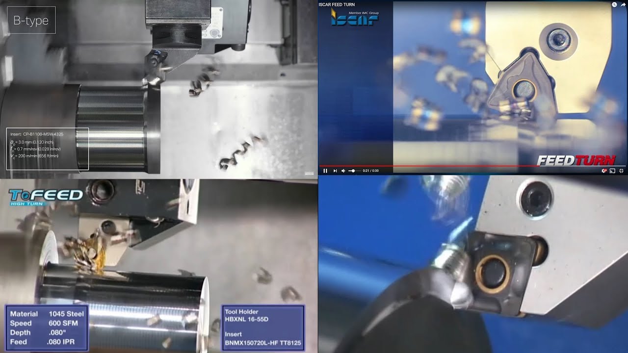 Rough Turning Comparison, What's Faster?