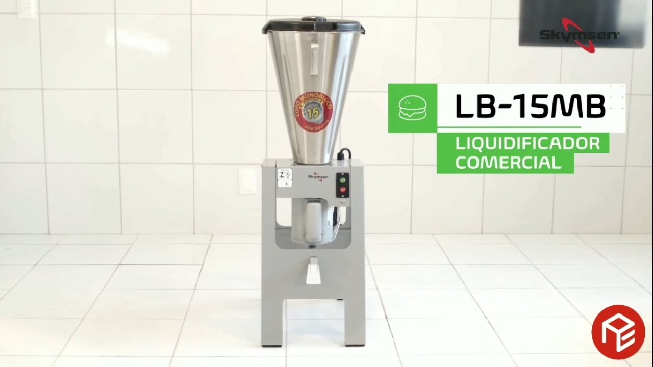 Liquidificador 15 litros Skymsen LB-15MB você encontra na loja A Exclusia