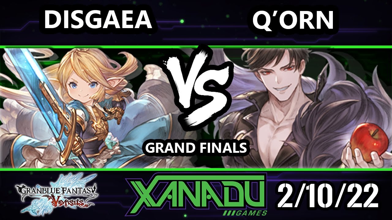 F@X 443 GRAND FINALS - Disgaea (Charlotta) Vs. Q'orn [L] (Belial) Granblue Fantasy: Versus