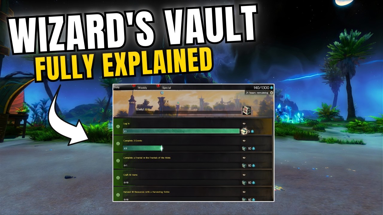 GW2 Wizard's Vault Guide &mdash; How It Works