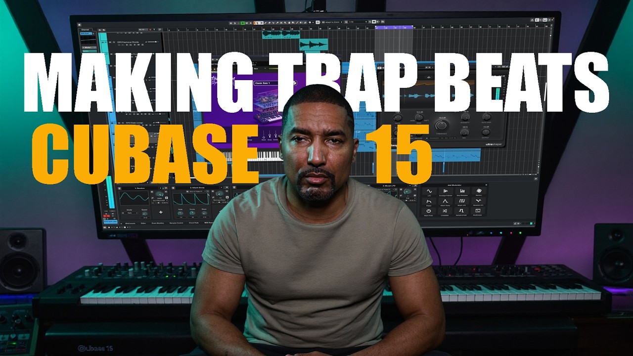 CUBASE PRO 15 “TRAP BEAT FROM SCRATCH”