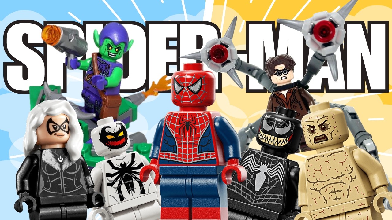 I Built Every LEGO SPIDER-MAN Villain