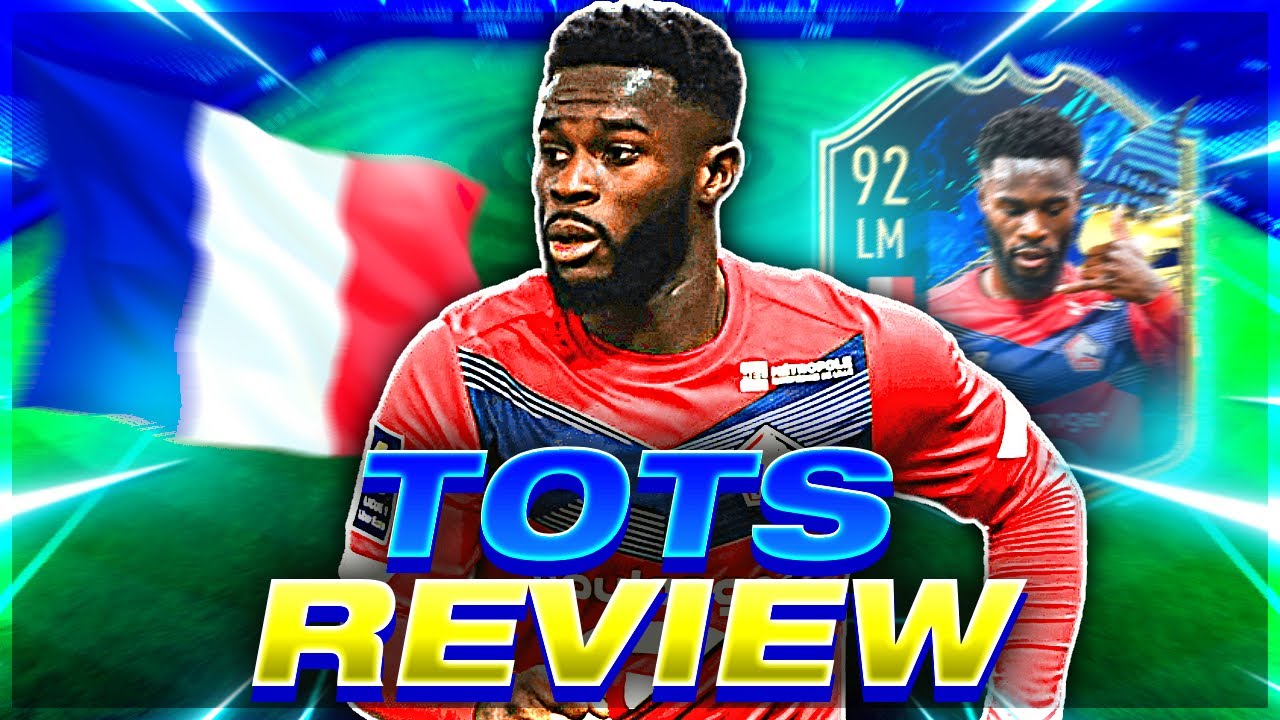 5 STAR SKILL UPGRADE! TOTS 92 RATED BAMBA REVIEW - FIFA 21 ULTIMATE TEAM