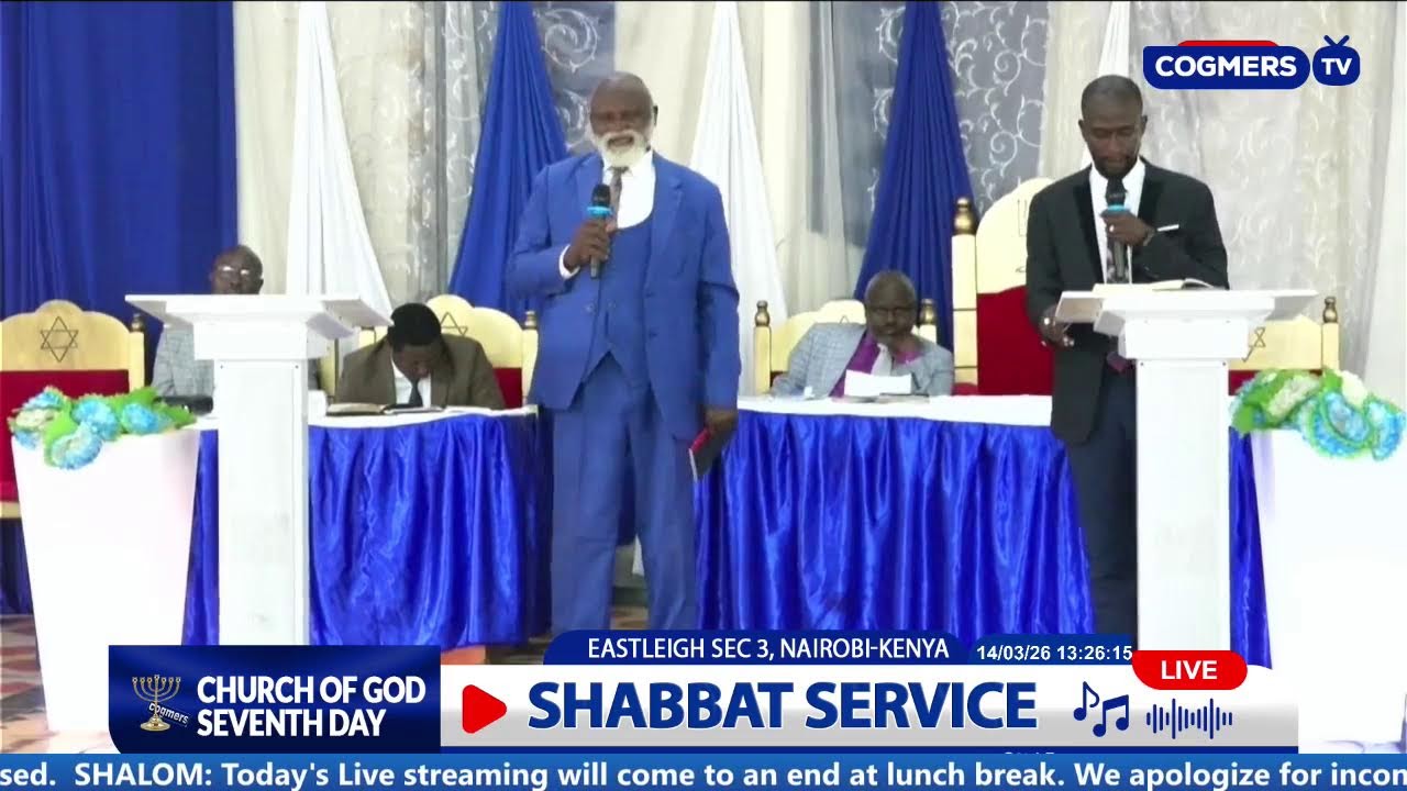 14/03/2026 SHABBAT SERVICE