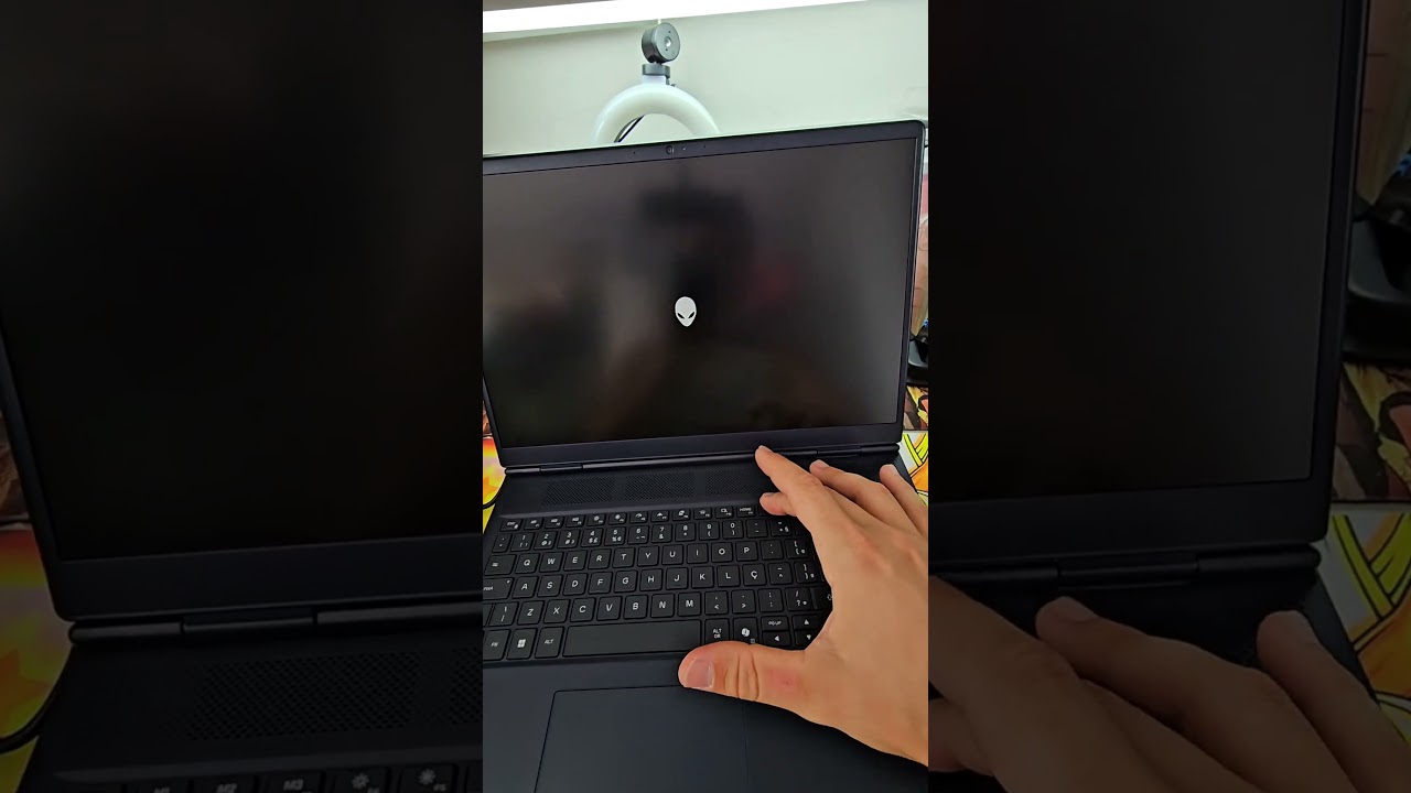 Como dar Boot no Dell Alienware 16 Aurora AC16250 para Formatar com pendrive