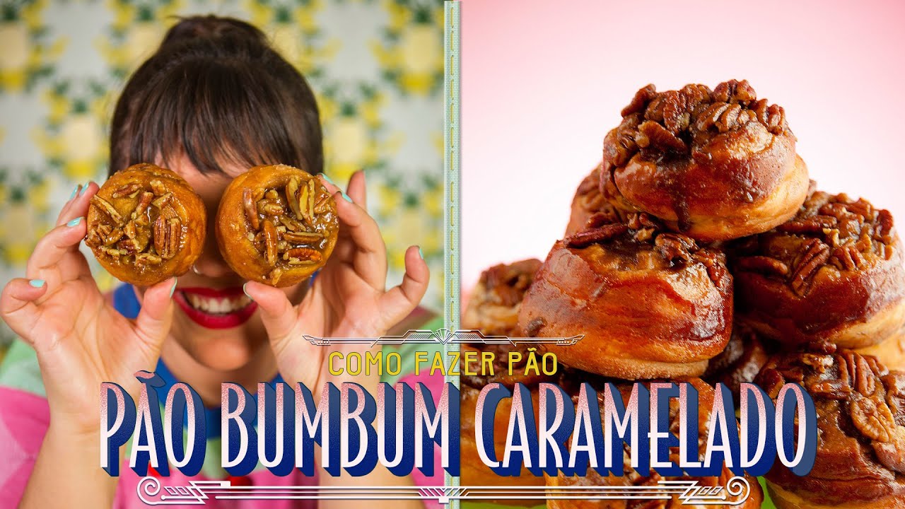 ROSQUINHA CARAMELADA STICKY BUN-BUN | PÃO DOCE | RAIZA COSTA