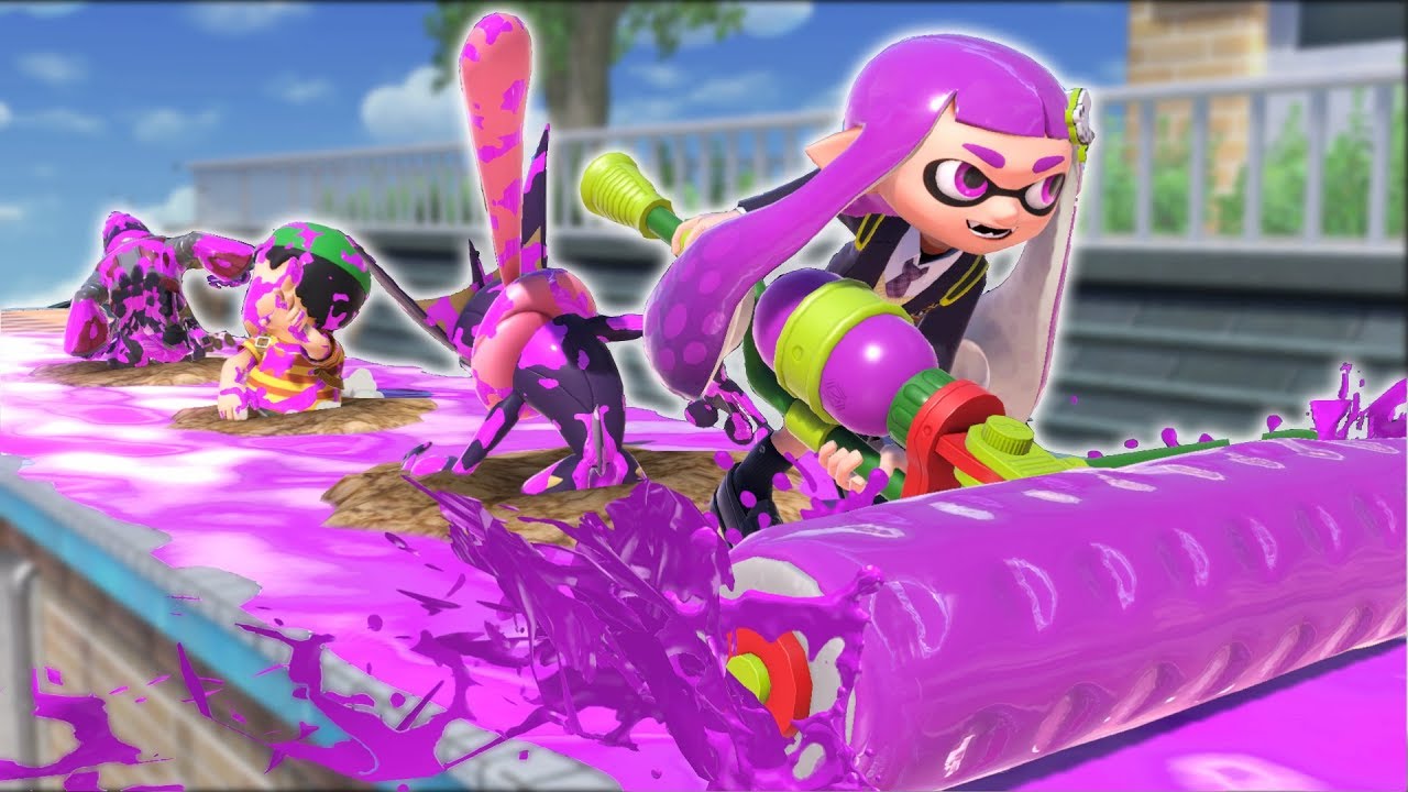 Press Side + B to get Elite Smash with Inkling