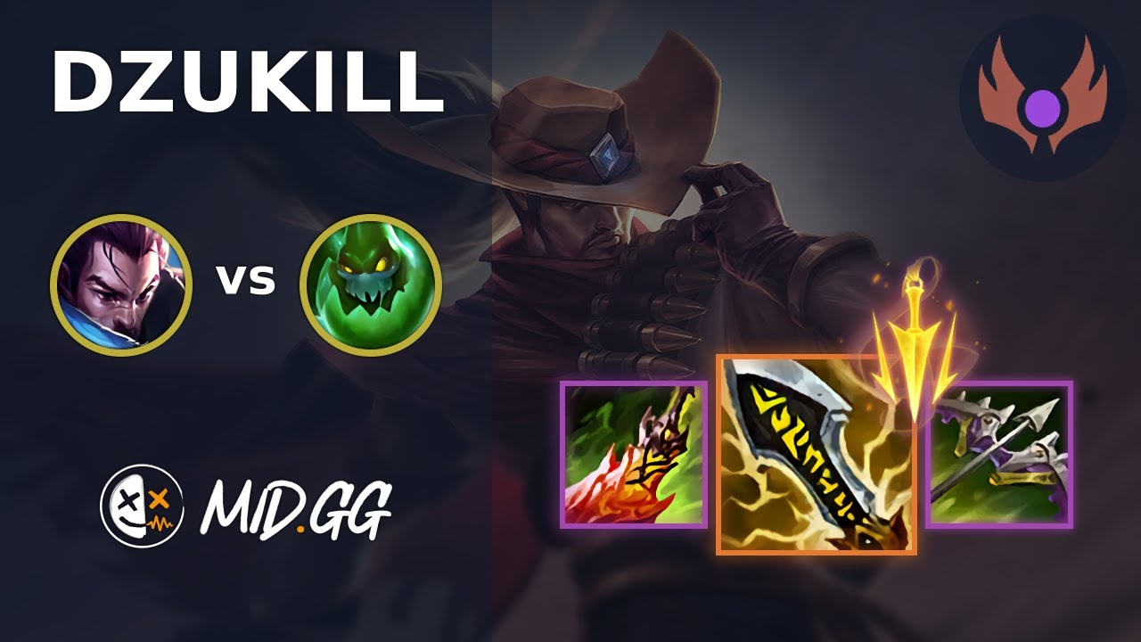 MID.GG: [ Dzukill ] Ясуо на верхней линии против Зака ​​| EUW MASTER | LOL Сезон 2025