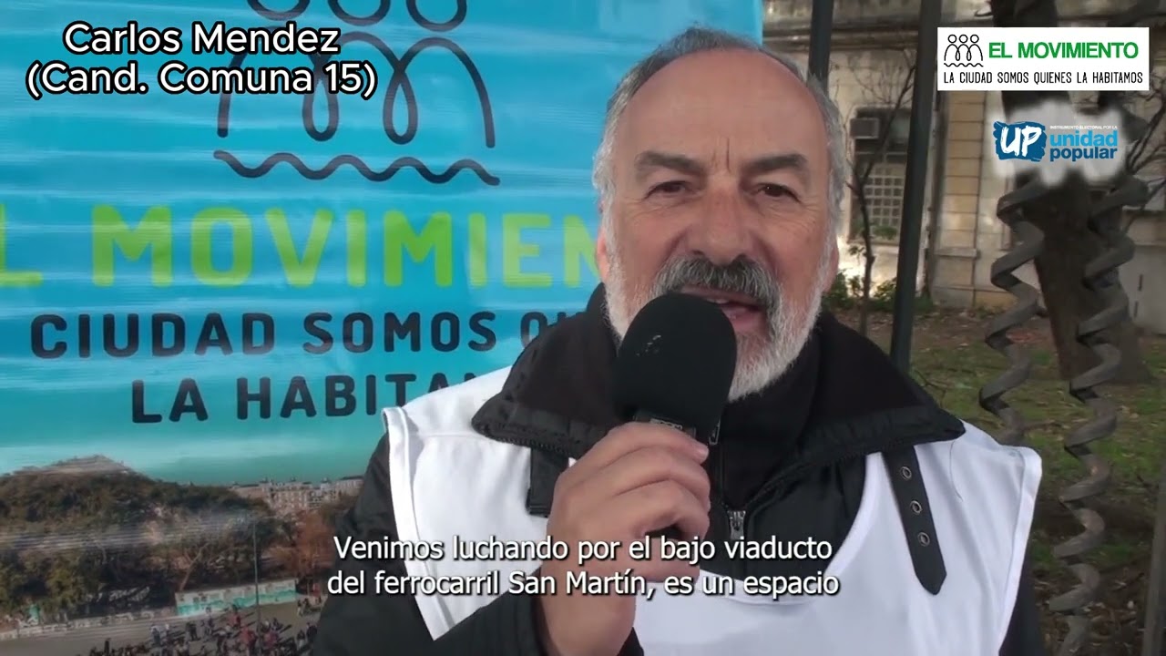 El Movimiento en Comuna 15 - Jonatan Baldiviezo, candidato a legislador