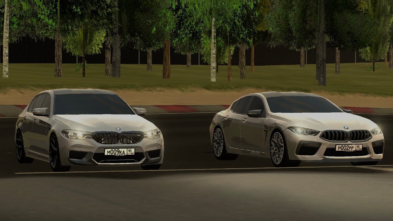 ГОНКА КЛЮЧ на КЛЮЧ BMW M5 F90 VS BMW M8 на BLACK RUSSA GROZNY!