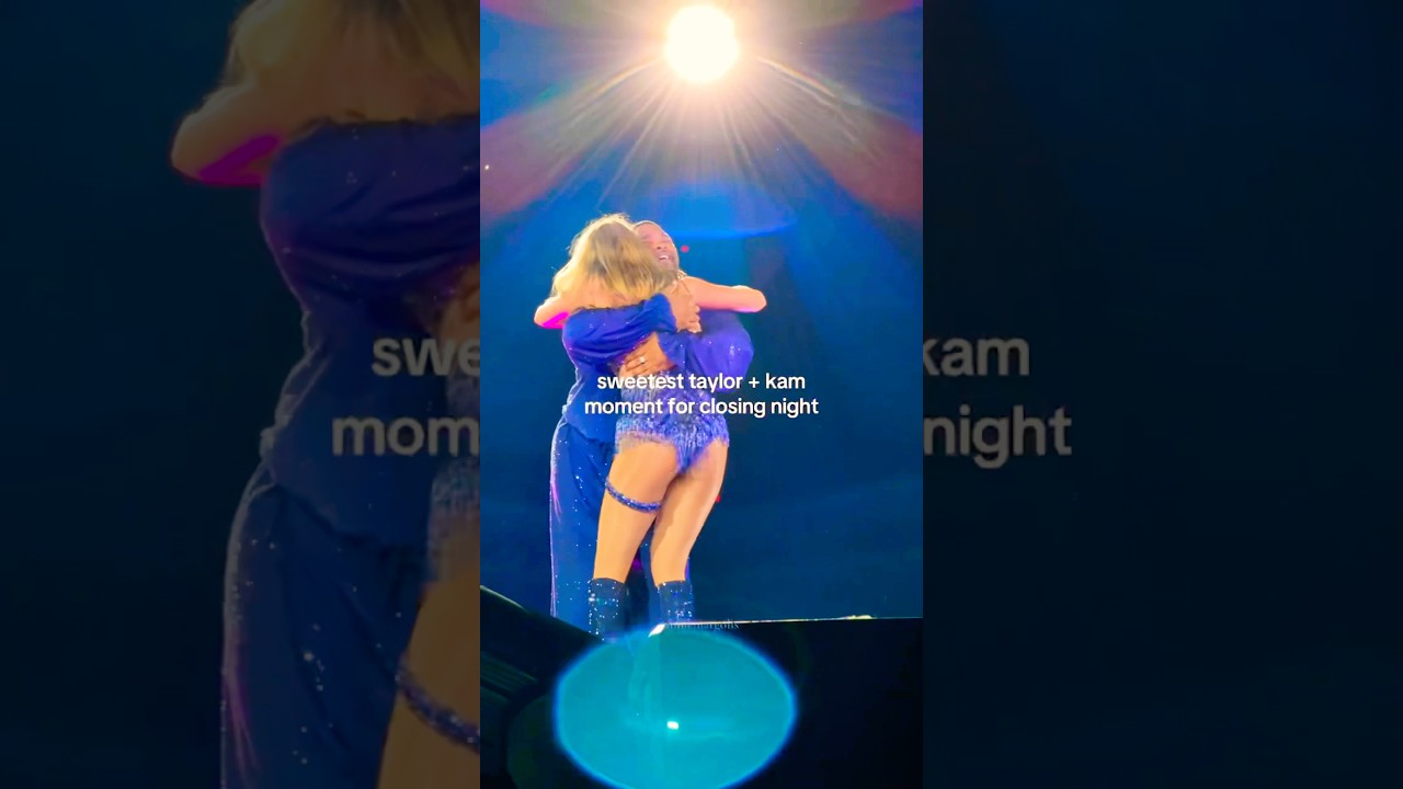 Touching moment at Taylor Swift&rsquo;s last Eras Tour show 🥹❤️ #shorts #taylorswift #erastour