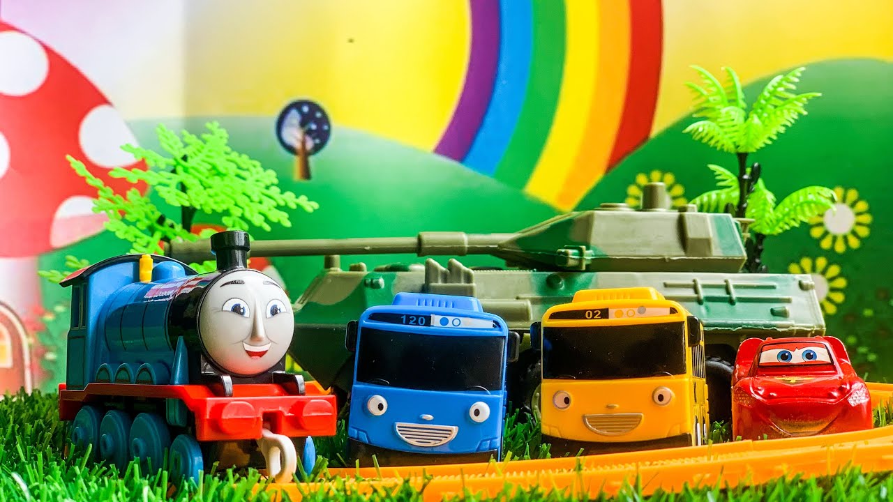 Review Mainan Anak Anak Kereta Thomas, McQueen, Tayo The Little Bus, Lani,Tank TERBAIK (2023)
