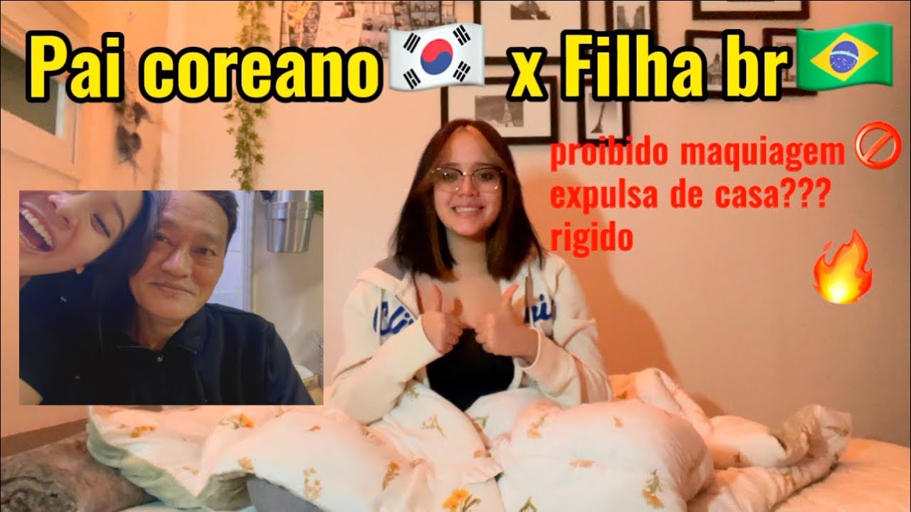 Como è minha relação com meu pai coreano?🇰🇷 (nos damos bem? rígido? etc)