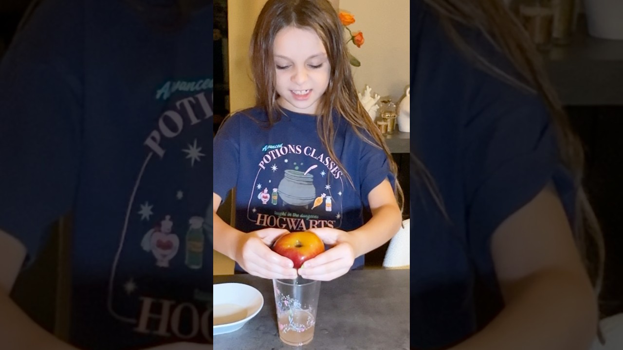 We Froze Apples for 24 Hours and Squeezed Real Juice! 🍎🧃 (Fun Science Experiment for Kids)