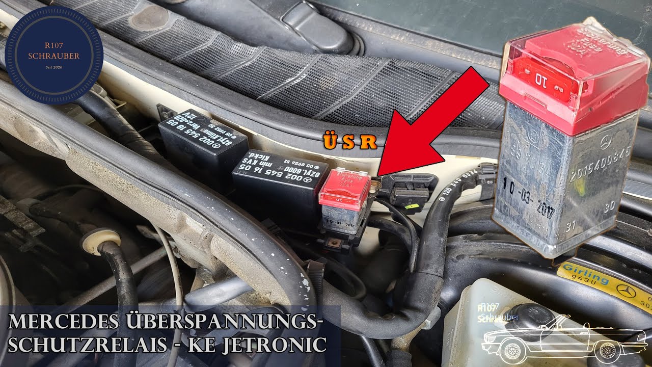 Mercedes Überspannungsschutzrelais- KE-Jetronic von Bosch