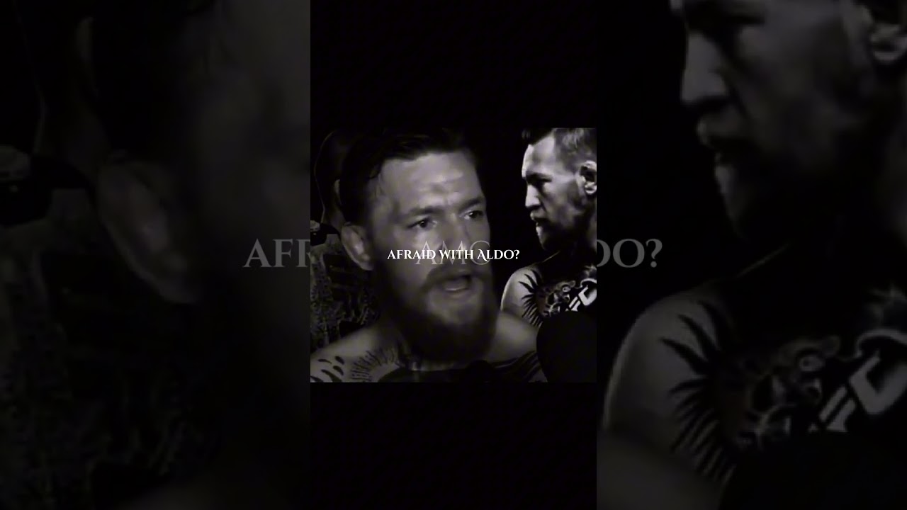 Conor McGregor's Fearless Mindset Motivation.  #motivation #discipline #shorts