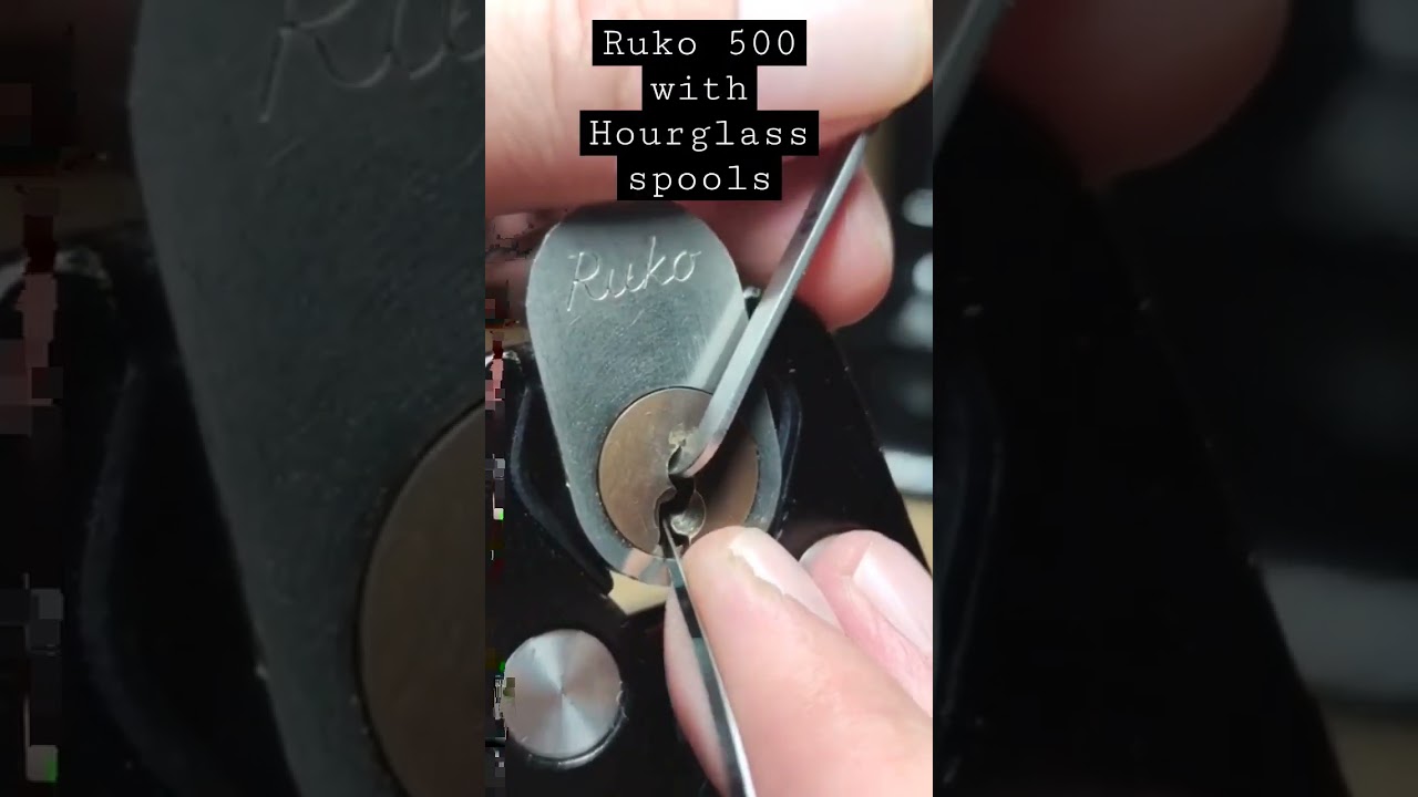 Old style Ruko 500 with hourglass spools picked