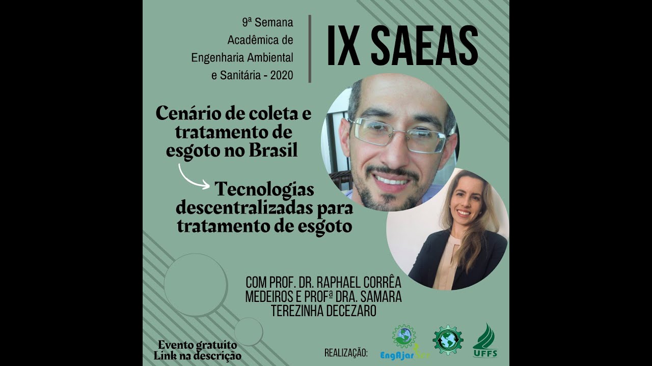 Cenário de coleta e tratamento de esgoto no Brasil e Tecnologias descentralizadas para tratamento