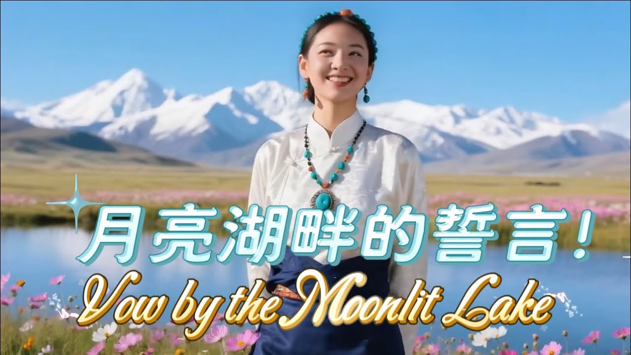 Music 【月亮湖畔的誓言～Vow by the moinlit Lake】勝鬘夫人#原創 #華語 #西藏 #感人肺腑#經典好歌 #超級好聽#中英文雙字幕 