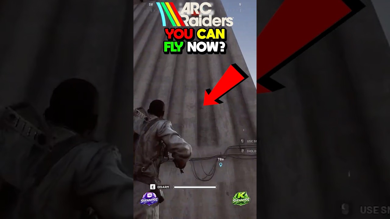 🤯HOW to FLY in ARC Raiders!! ft  Svennoss 👀
