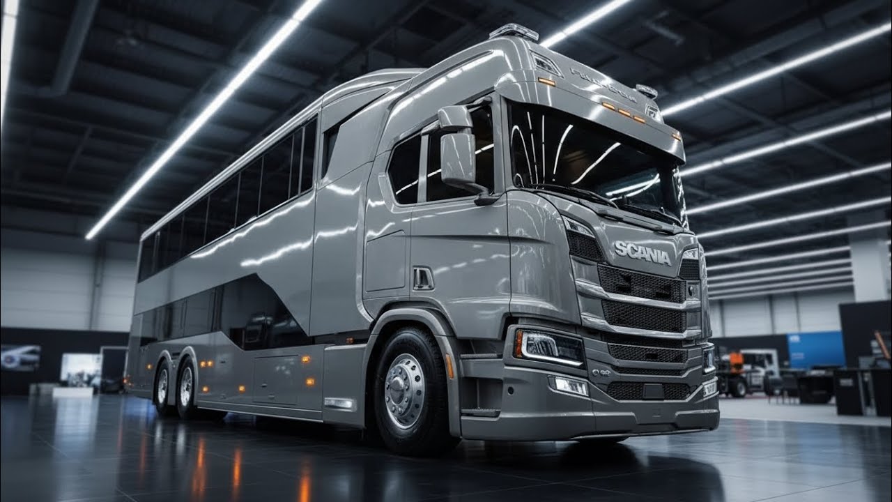 2026 Scania Double Decker 6x6 Titan 🚛💀 – The $1,000,000 Road-Legal Monster That Shouldn’t Exist! 😱🔥