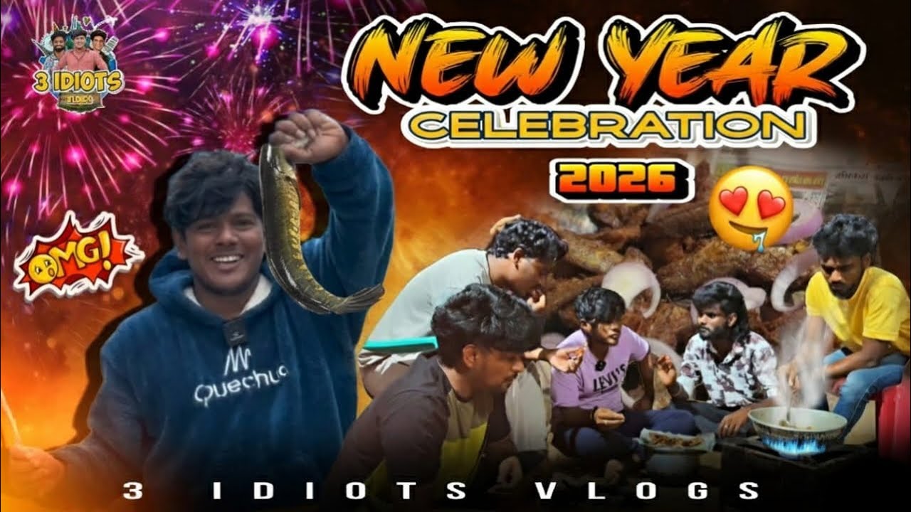 New Year Celebration 🎉 | 3 Idiots vlogs | 