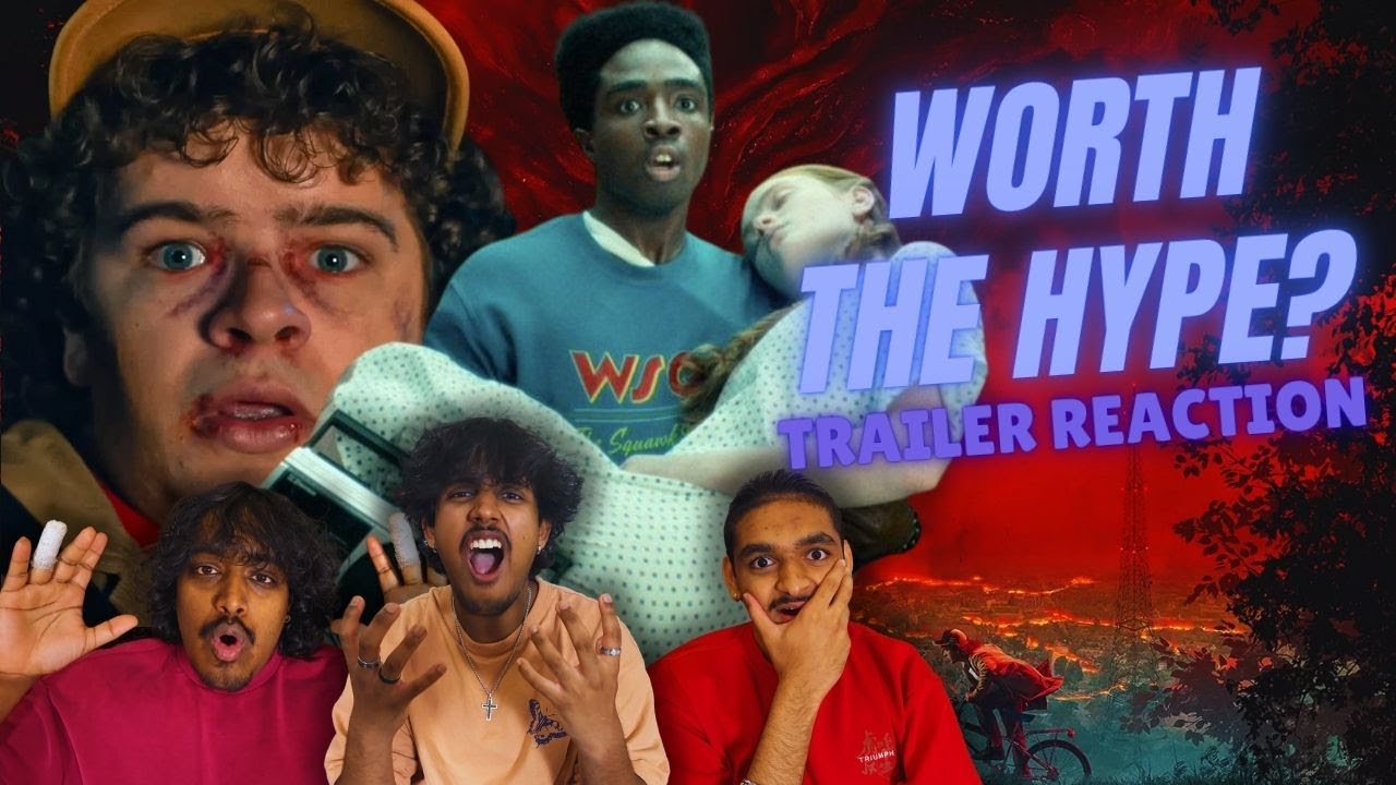 STRANGER THINGS 5 LOOKS INSANE! – Final Season Trailer Reaction #strangerthings5 #trailer #reaction