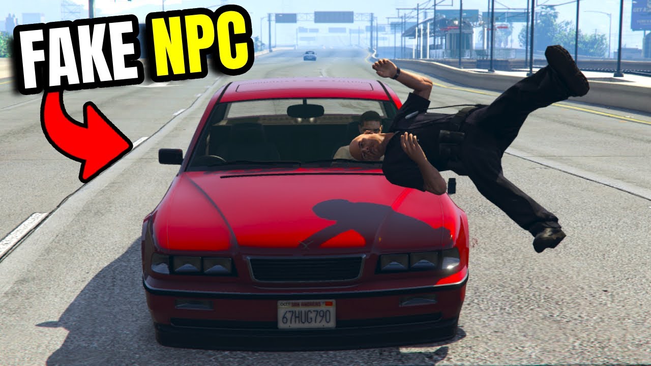 Fake NPC Prank Goes Wrong in GTA 5 RP