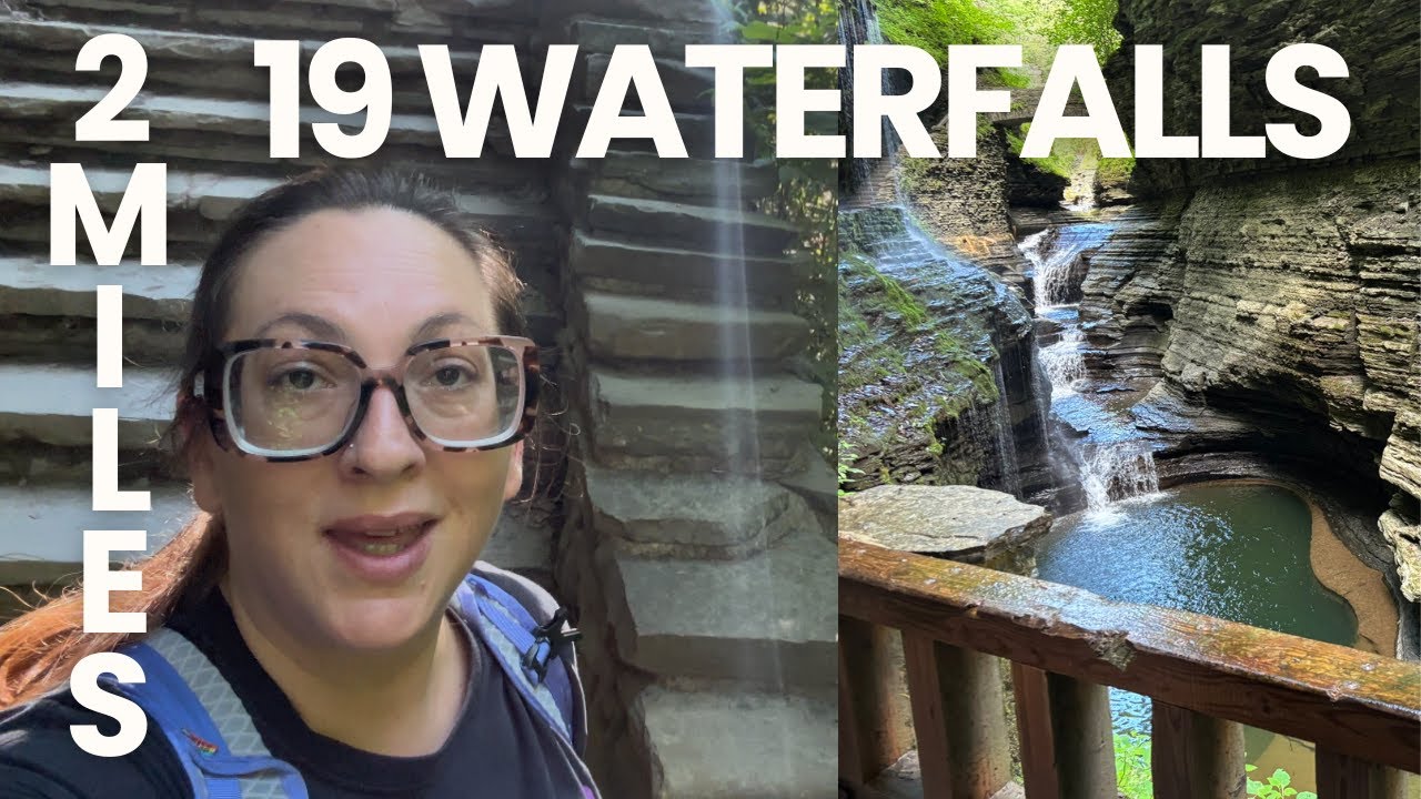 Car Camping: 2 Miles, 19 Waterfalls in New York 