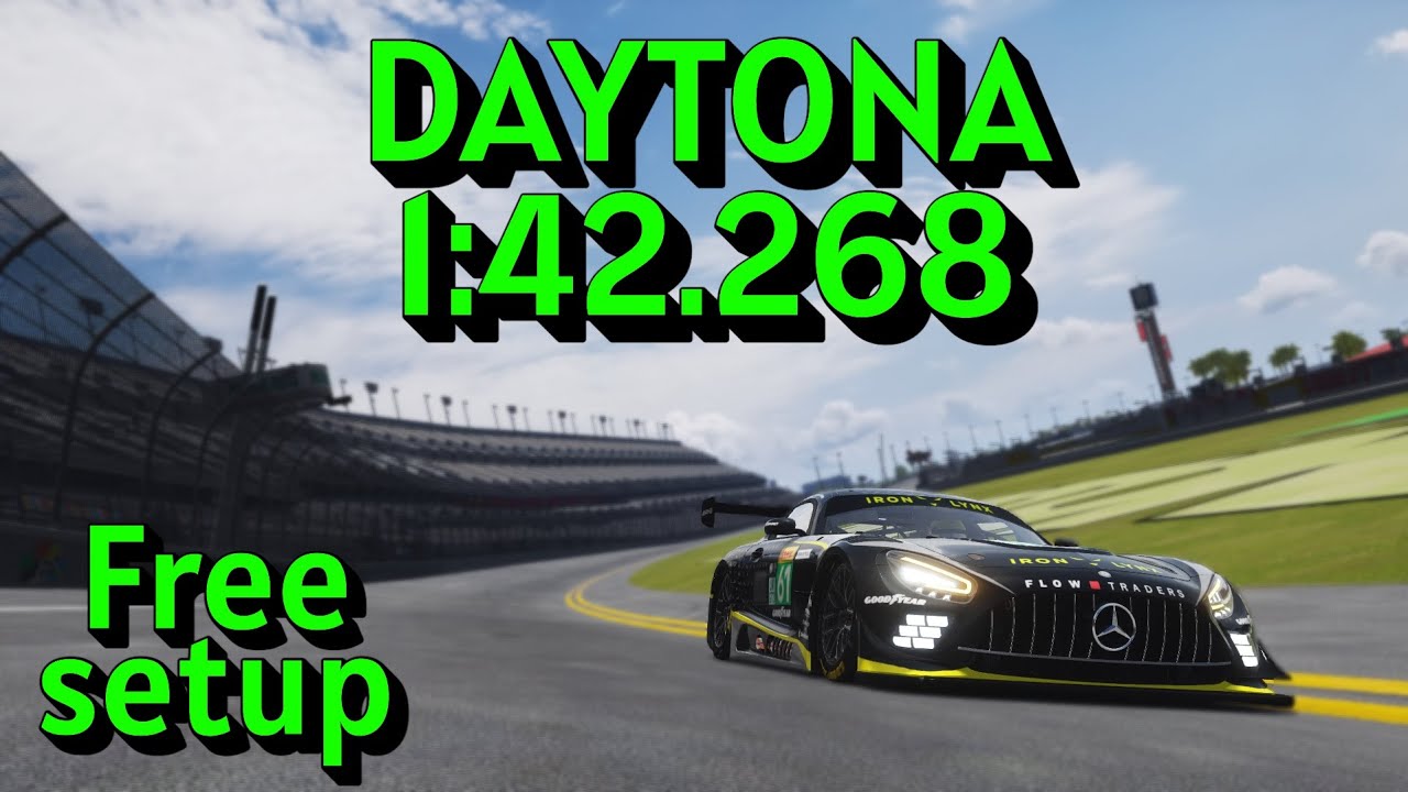 HOTLAP: ACF MERCEDES-BENZ AMG GT3 - Daytona - 1:42.268 (Assetto Corsa LFM) Free setup