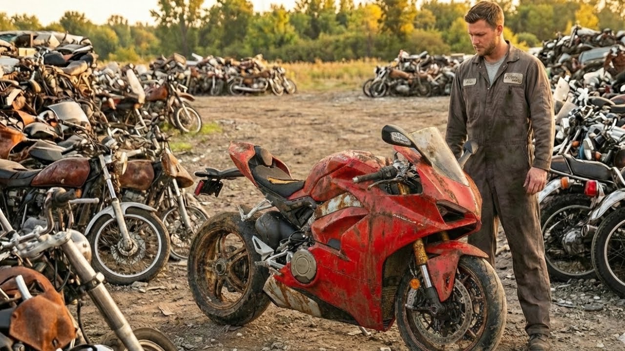 Dead Ducati Panigale 1199 Restoration | Scrap to Showroom Condition #ducati #restoration #superbike