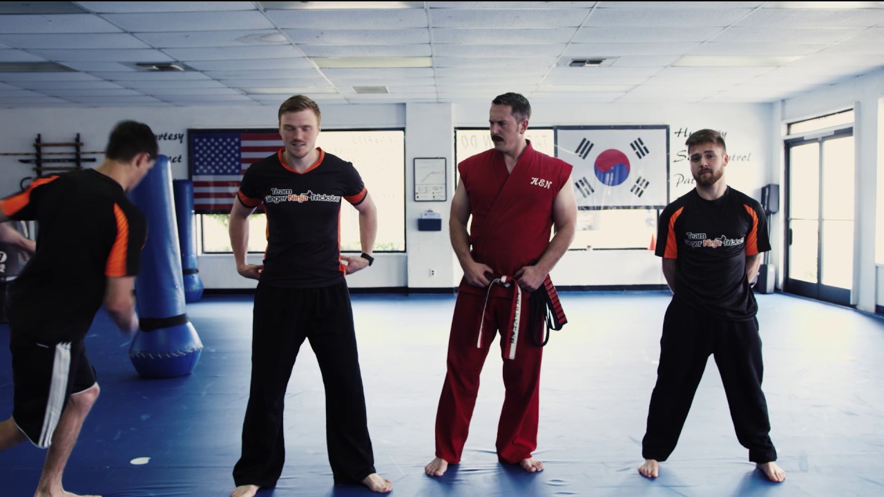 Master Ken vs. Ginger Ninja Trickster